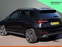 Used Skoda Karoq SportLine 150 HP (110 kW) 2023 Black magic pearl effect SUV