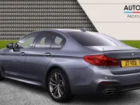 Used BMW 520 M Sport 190 HP (139 kW) 2018 Blue Sedan