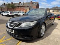 Używany Saab 9-3 Cabriolet Vector 2008 Czarny Kabriolet