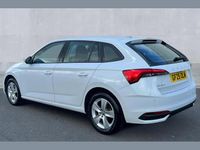 Used Skoda Scala SE 116 HP (85 kW) 2025 Moon white metallic Hatchback