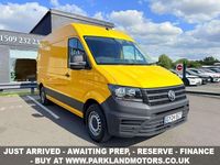 Used VW Crafter Trendline 140 HP (102 kW) 2024 Yellow Van
