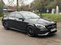 Used Mercedes CLA180 AMG line 2018 Black Sedan
