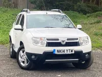 Used Dacia Duster Lauréate 110 HP (80 kW) 2014 White SUV
