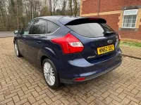 Used Ford Focus Zetec 125 HP (91 kW) 2012 Blue Hatchback
