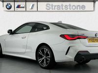 Begagnad BMW 420 M Sport 181 HK (133 kW) 2022 Vit Sportkupé