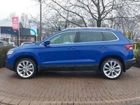 Used Skoda Karoq SE L 116 HP (85 kW) 2020 Blue SUV