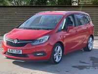 Used Vauxhall Zafira Tourer SRi 140 HP (102 kW) 2017 Red MPV