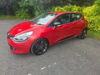 Used Renault Clio Dynamique 90 HP (66 kW) 2014 Red Hatchback