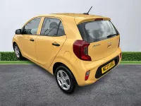 Used Kia Picanto 2023 Yellow Hatchback