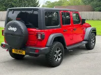 Used Jeep Wrangler Rubicon 200 HP (147 kW) 2019 Red SUV