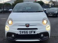 Used Abarth 595 Turismo 165 HP (121 kW) 2017 White Hatchback