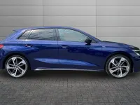 Used Audi A3 Comfort 150 HP (110 kW) 2022 Navarra blue Sedan