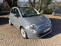 Used Fiat 500 Lounge 69 HP (50 kW) 2017 Grey Hatchback