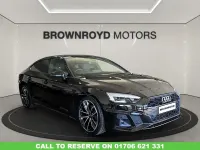 Usado Audi A5 Sportback S-Line 163 CV (119 kW) 2021 Negro Utilitario