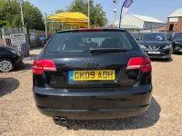 Used Audi A3 Sport 170 HP (125 kW) 2009 Black Hatchback