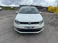 Used VW Polo Match 75 HP (55 kW) 2016 White Hatchback
