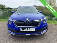 Used Skoda Kamiq SE 110 HP (80 kW) 2022 Blue SUV