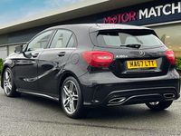 Used Mercedes A180 AMG line 2017 Black Hatchback
