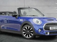 Used Mini Cooper S Cabriolet Exclusive 189 HP (139 kW) 2021 Blue Cabriolet