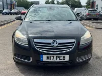 Used Vauxhall Insignia 160 HP (117 kW) 2011 Black Estate