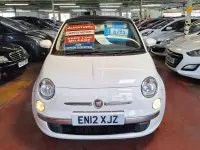 Second-hand Fiat 500 Lounge 69 CP (50 kW) 2012 Alb Hatchback