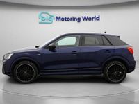 Used Audi Q2 Black Edition 150 HP (110 kW) 2021 Blue SUV