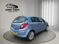 Used Vauxhall Corsa 90 HP (66 kW) 2013 Blue Hatchback