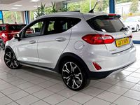 Used Ford Fiesta Active X 2021 Moondust silver Hatchback