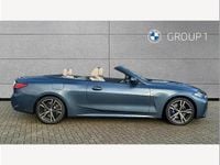 Used BMW 430 Cabriolet M Sport 245 HP (180 kW) 2021 Blue Cabriolet