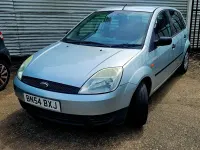 Used Ford Fiesta 75 HP (55 kW) 2004 Green Hatchback