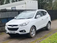 Used Hyundai ix35 Premium 115 HP (84 kW) 2012 White SUV