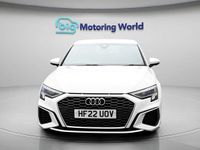 Begagnad Audi A3 S-Line 148 HK (108 kW) 2022 Vit Sedan