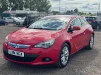 Used Vauxhall Astra GTC SRi 2014 Red Hatchback