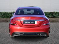 Used Mercedes C300 AMG line 2020 Red Sedan