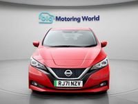 Used Nissan Leaf Tekna 110 kW (150 HP) 2021 Red Hatchback