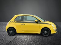 Used Fiat 500 Lounge 69 HP (50 kW) 2008 Yellow Hatchback