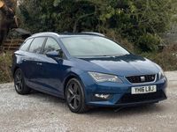 Used Seat Leon FR Sport 150 HP (110 kW) 2016 Blue Estate
