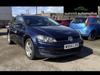 Used VW Golf VII Match 105 HP (77 kW) 2014 Blue Hatchback