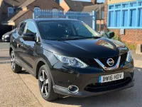 Used Nissan Qashqai N-Connecta 2016 Black SUV