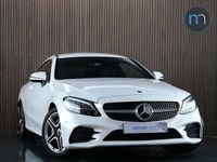 Used Mercedes C180 AMG line 2020 White Coupe