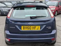 Used Ford Focus Zetec 110 HP (80 kW) 2010 Blue Hatchback