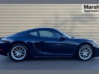 Used Porsche Cayman 296 HP (217 kW) 2019 Blue Coupe