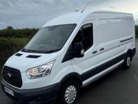 Used Ford Transit 125 HP (91 kW) 2016 White Van
