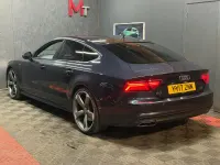 Used Audi A7 Sportback Black Edition 2017 Blue Hatchback
