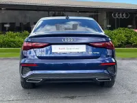 Używany Audi A3 S-Line 150 KM (110 kW) 2023 Niebieski Sedan/Limuzyna