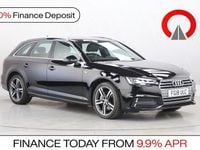 Used Audi A4 S-Line 190 HP (139 kW) 2018 Black Estate