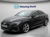 Used Audi A3 S-Line 110 HP (80 kW) 2022 Black Sedan
