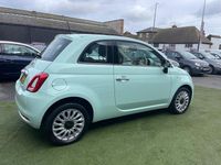 Used Fiat 500 Lounge 69 HP (50 kW) 2017 Green Hatchback