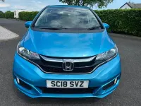 Used Honda Jazz S 102 HP (75 kW) 2018 Electric blue Hatchback