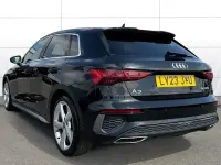 Used Audi A3 Sportback S-Line 110 HP (80 kW) 2023 Black Hatchback